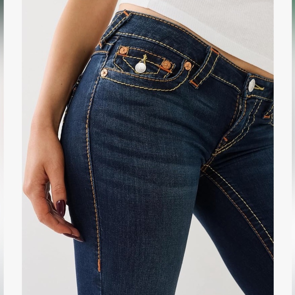 True religion, Stella size 31 skinny jeans Classic Blue Denim Jeans - Picture 3 of 16